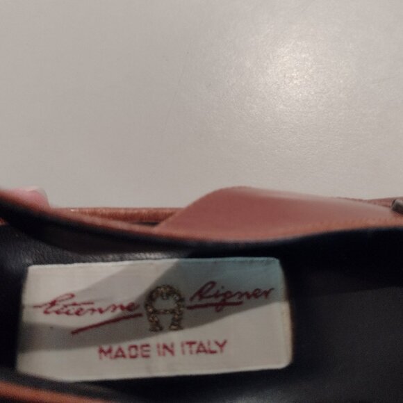 Brown Etenne Aigner Open Toe Shoes - Picture 3 of 4